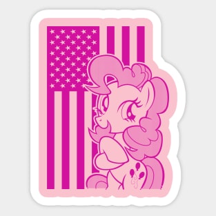 MY LITTLE PONY - 4th of July Sticker